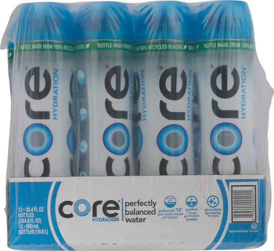 Core Hydration Perfectly Balanced Water (12 x 30 fl oz)