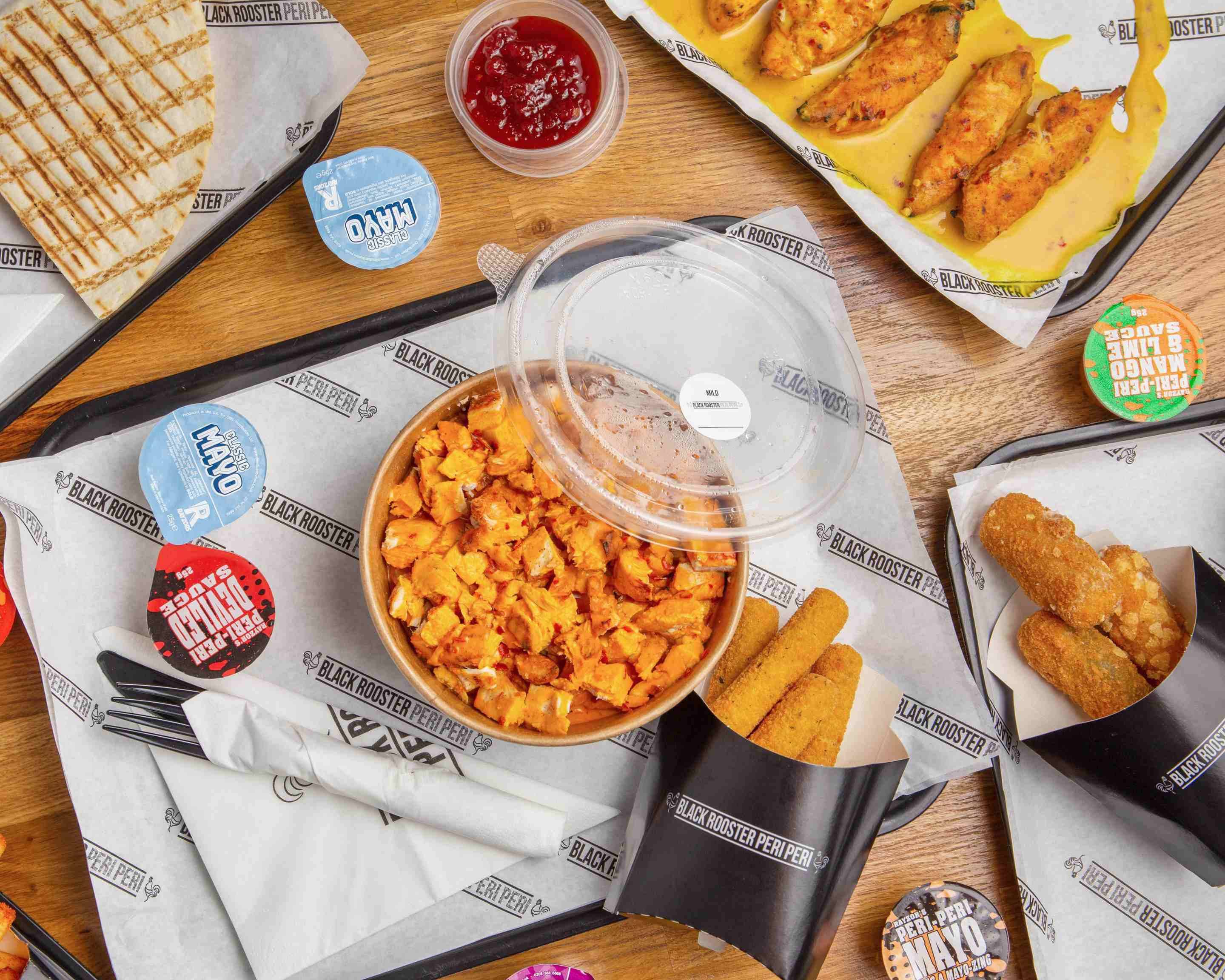 Black Rooster Peri Peri (Possil) Menu Takeaway in Glasgow Delivery menu & prices Uber Eats