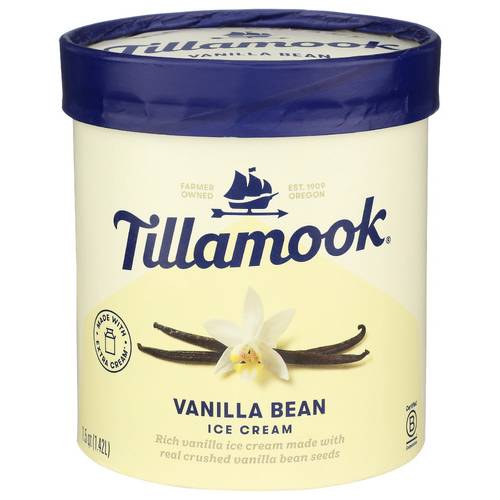 Tillamook Vanilla Bean Ice Cream