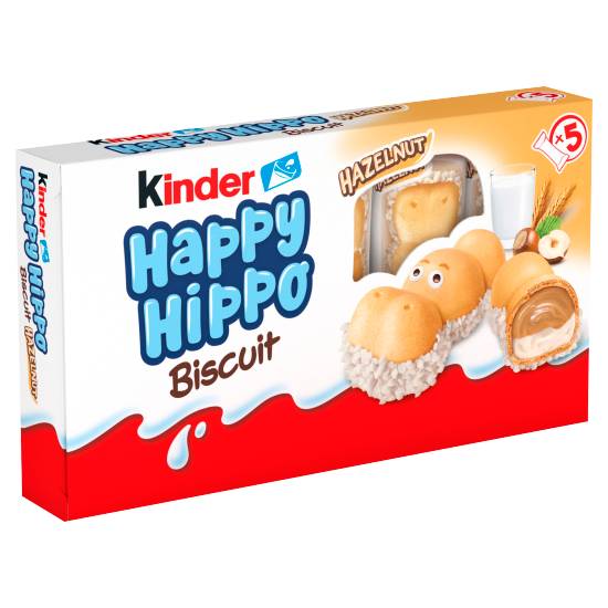 Kinder Cocoa, Happy Hippo Biscuit (5 pack)