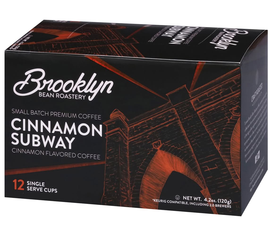 Brooklyn Bean Roastery Dark Roast Ground Coffee Fuhgeddaboutt 6 Pack