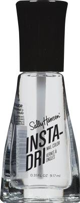 Sally Hansen Insta-Dri Nail Color, Clear (9.17 ml)