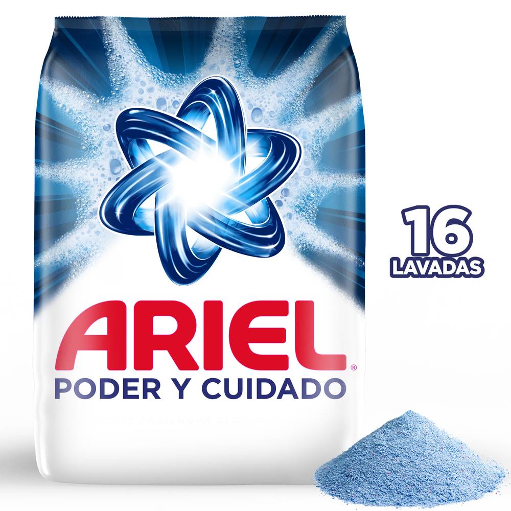 Ariel Detergente Poder Y Cuidado (2 kg)