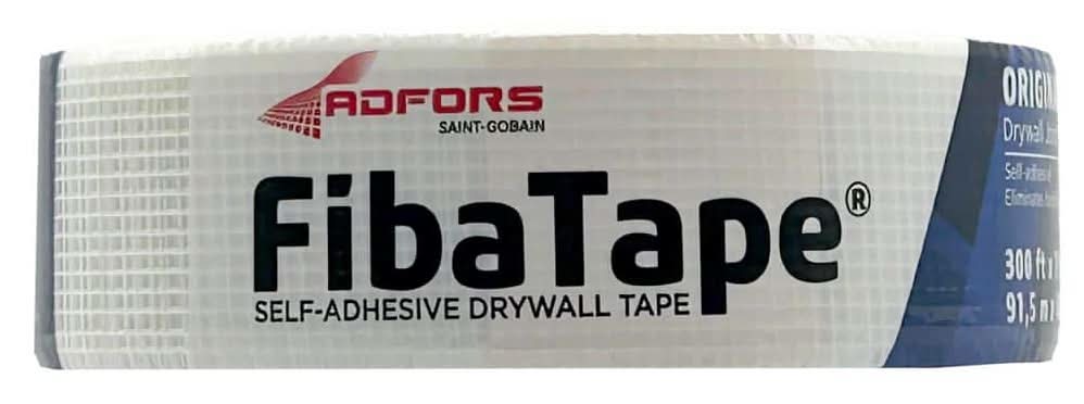 Saint-Gobain Adfors Fibatape Standard White 1-7/8 In. X 300 Ft. Self-Adhesive Mesh Drywall Joint Tape