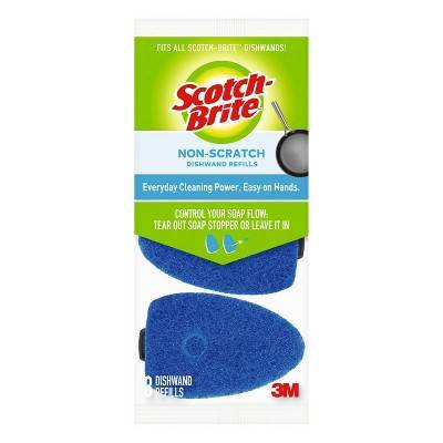 Scotch-Brite Non Scratch Dishwand Refills (3 ct)