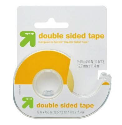 up&up Double Sided Tape, 12.7 mm X 11.4 m