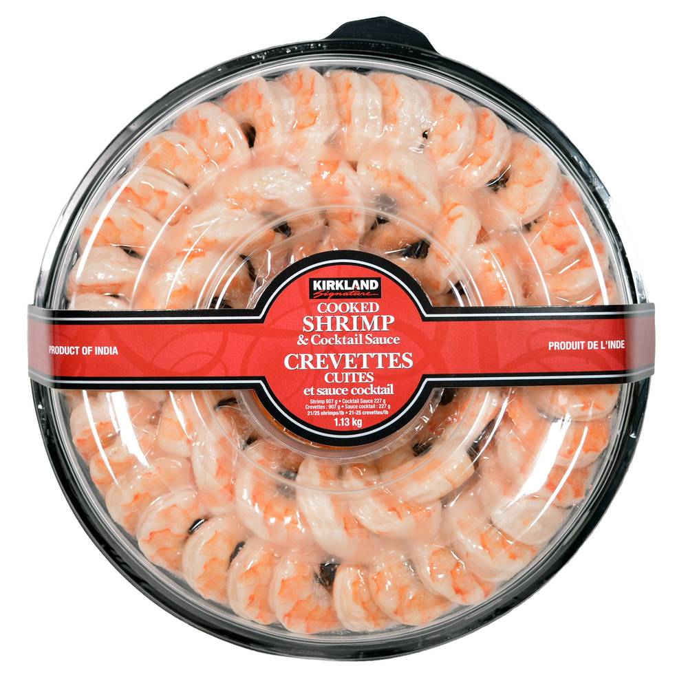 Kirkland Signature Cooked Shrimp Ring 1.13 Kg