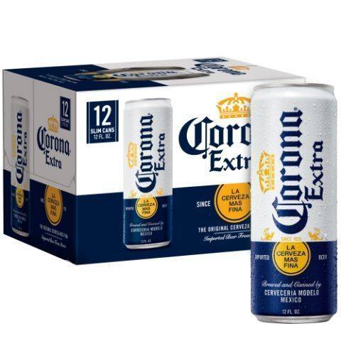 Corona Extra Beer 12 Pack 12ozCan