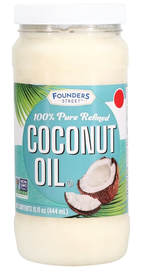 Founder's Street 100% Pure Refined Coconut Oil (15 fl oz)