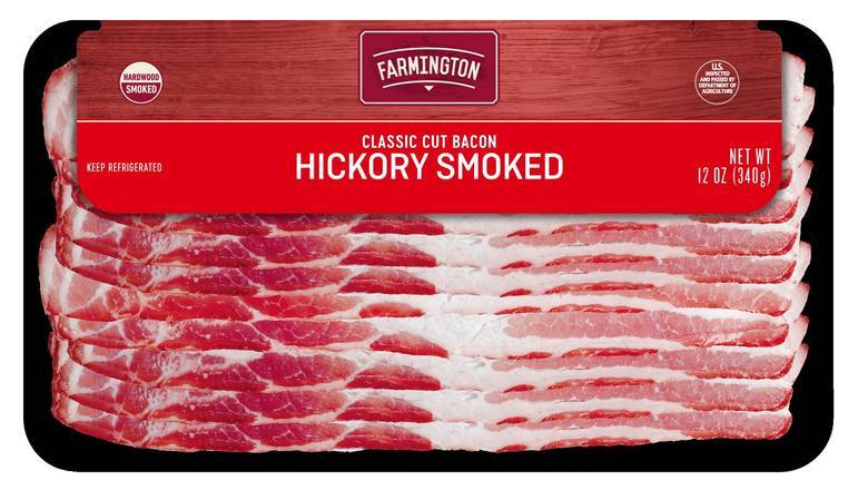 Farmington Classic Cut Hickory Smoked Bacon