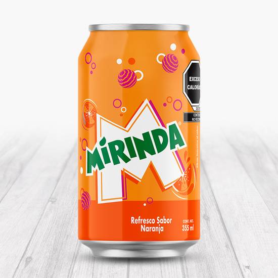 Mirinda de Lata 355 ml.