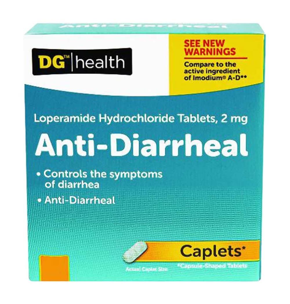 Dg Health Anti-Diarrheal Caplets 24 Ct