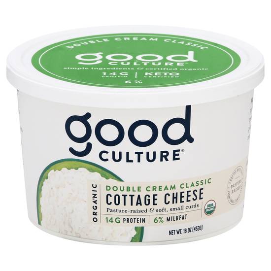 Good Culture Double Cream Classic Cottage Cheese