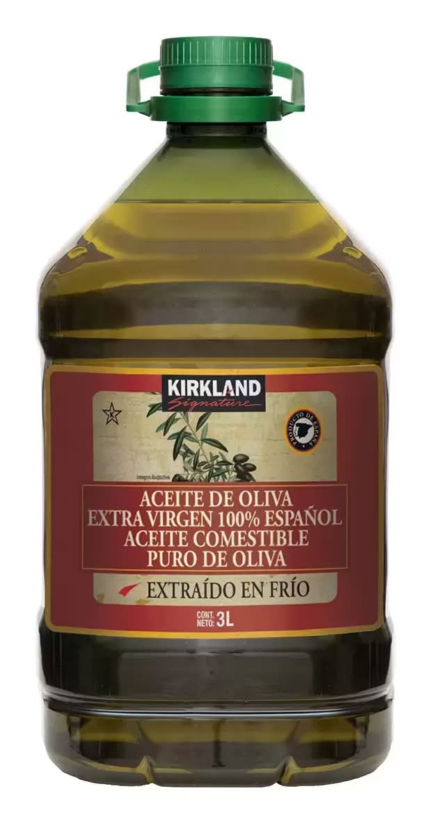 Kirkland Signature · Aceite de oliva extra virgen 100% español (3 L)