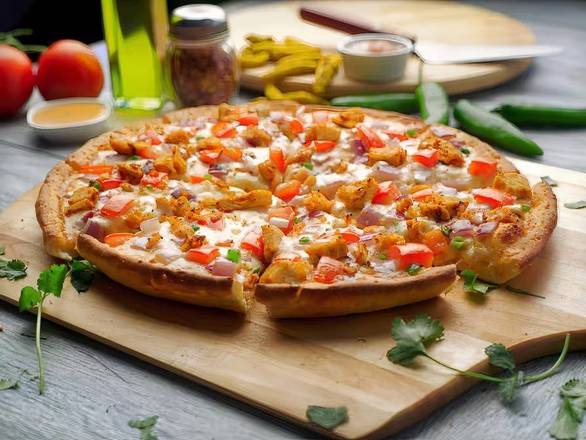 Deep Pan Butter Chicken PizzaTwist