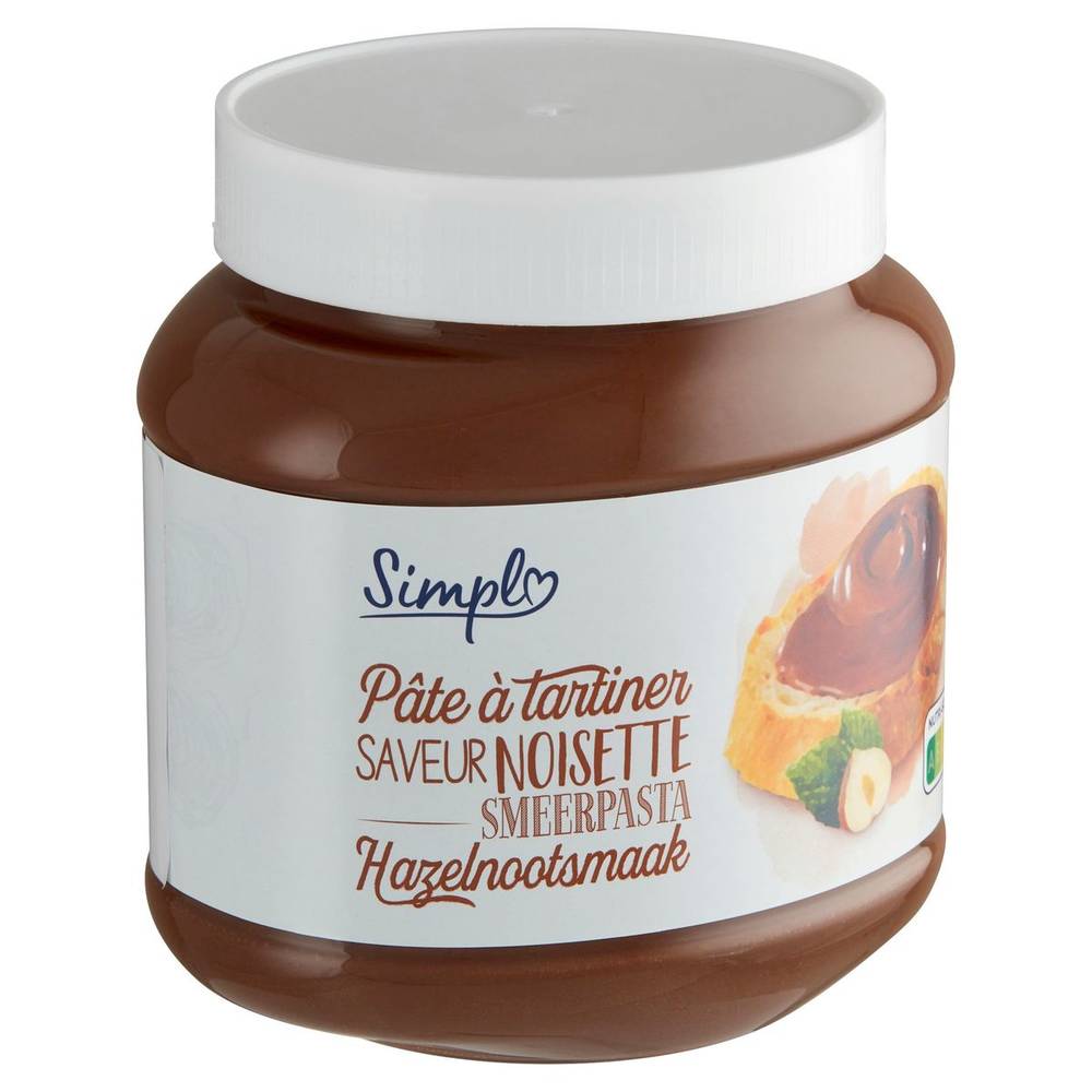 Simpl Pâte à Tartiner Saveur Noisette 750 g