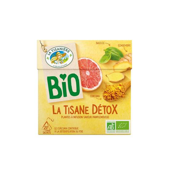Infusion detox Bio La tisaniere x20