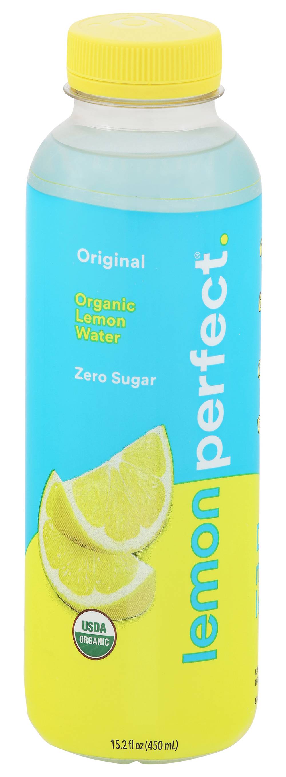 Lemon Perfect Zero Sugar Hydrating Lemon Water, Original Lemon (15.2 fl oz)