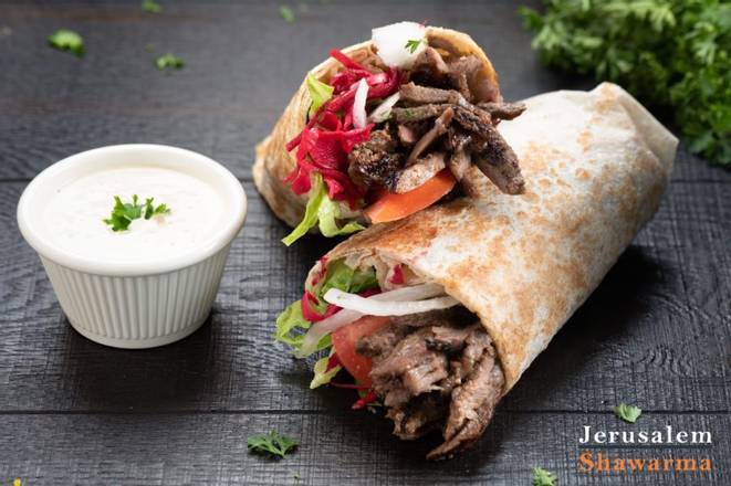 Beef Shawarma Wrap