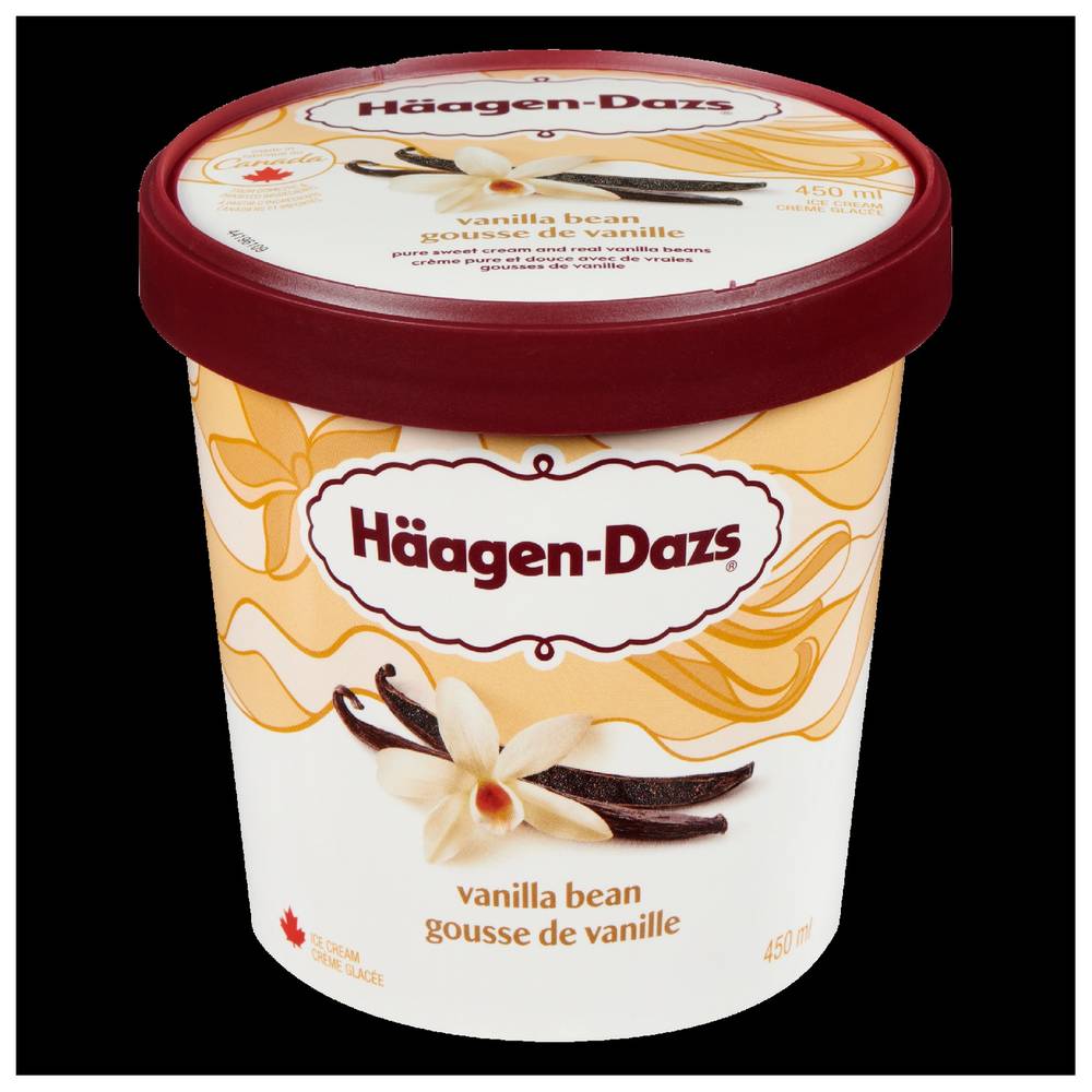 Häagen-dazs crème glacée - ice cream (gousse de vanille)