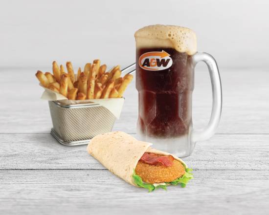 Bacon Chicken Wrap Combo