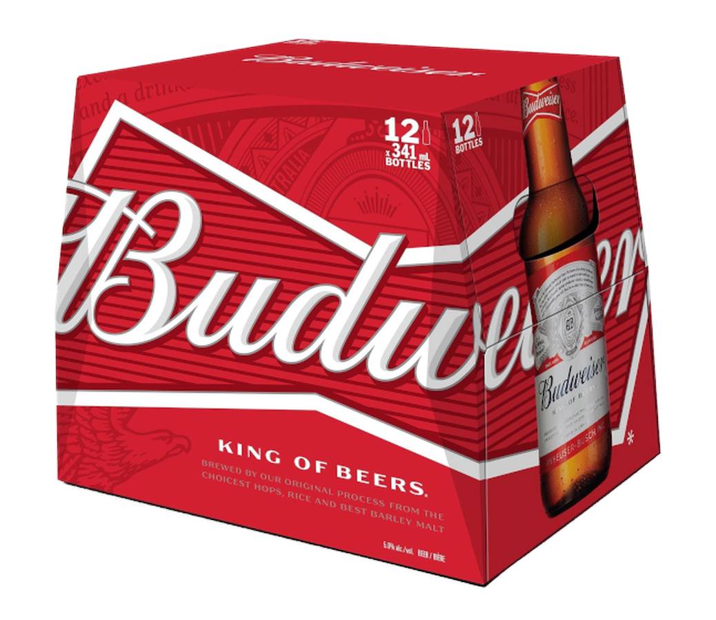 Budweiser Lager Beer - 12 Pack