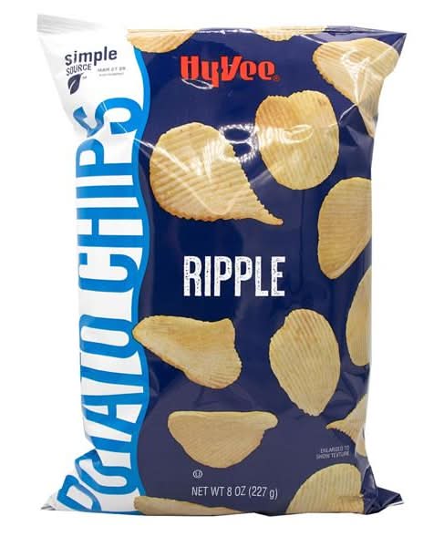 Hy-Vee Potato Chip Ripple (8 oz)