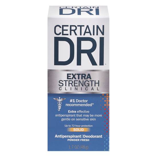 Certain Dri Extra Strength Clinical Solid Antiperspirant