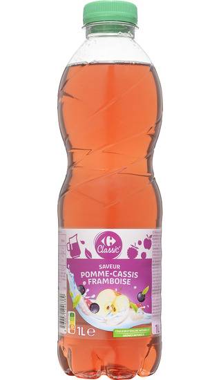 Carrefour Classic' - Boisson saveur pomme cassis framboise (1 L)