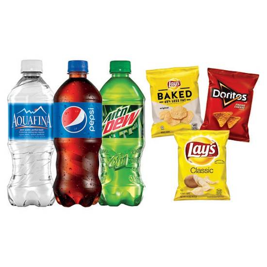 Combo Up Beverage & Chips