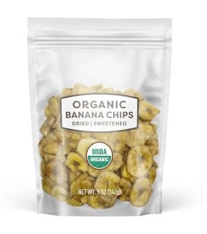 Organic Dried Sweetened Banana Chips (5 oz)