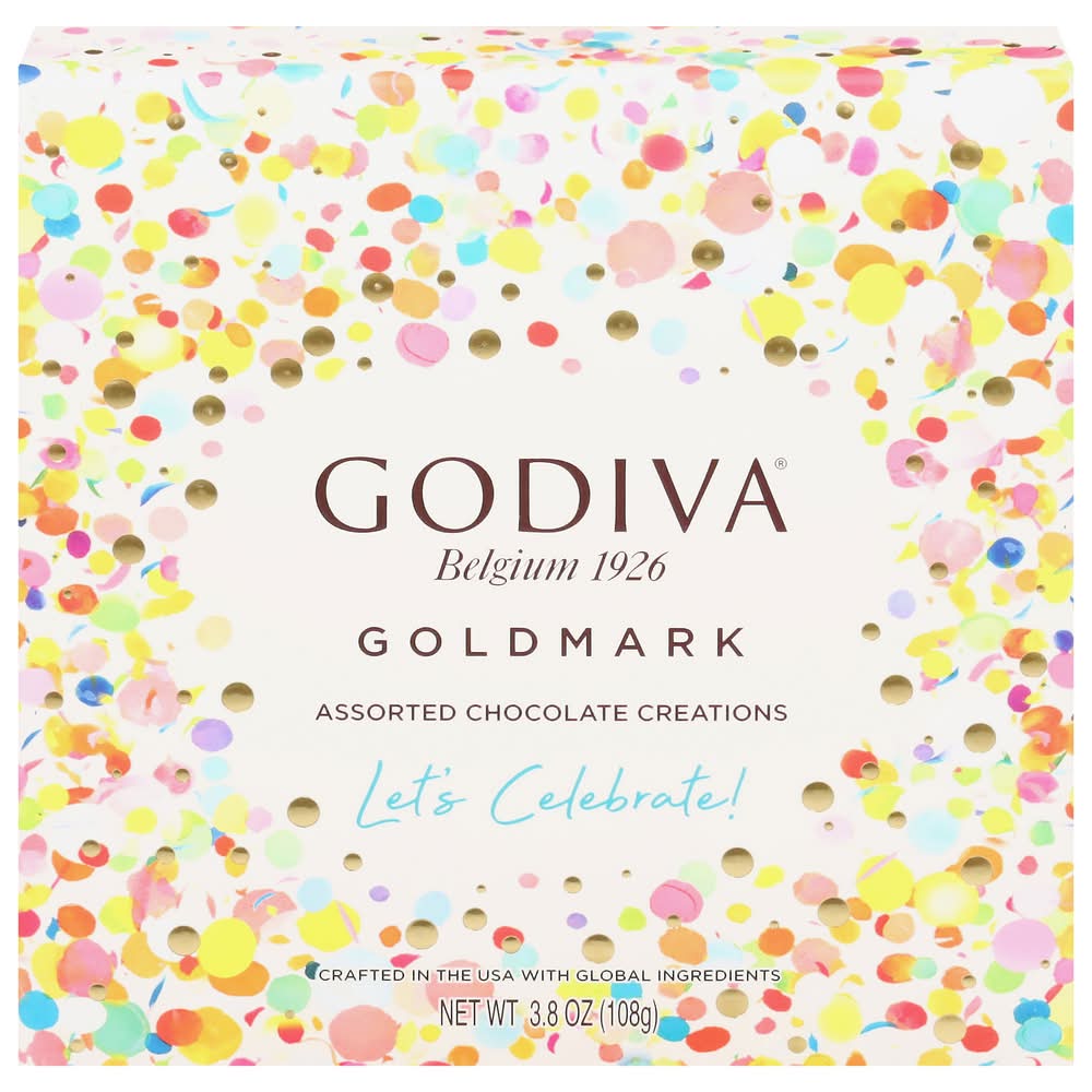 Godiva Limited Edition Goldmark Assorted Chocolate Creations (3.8 oz, 9 ct)