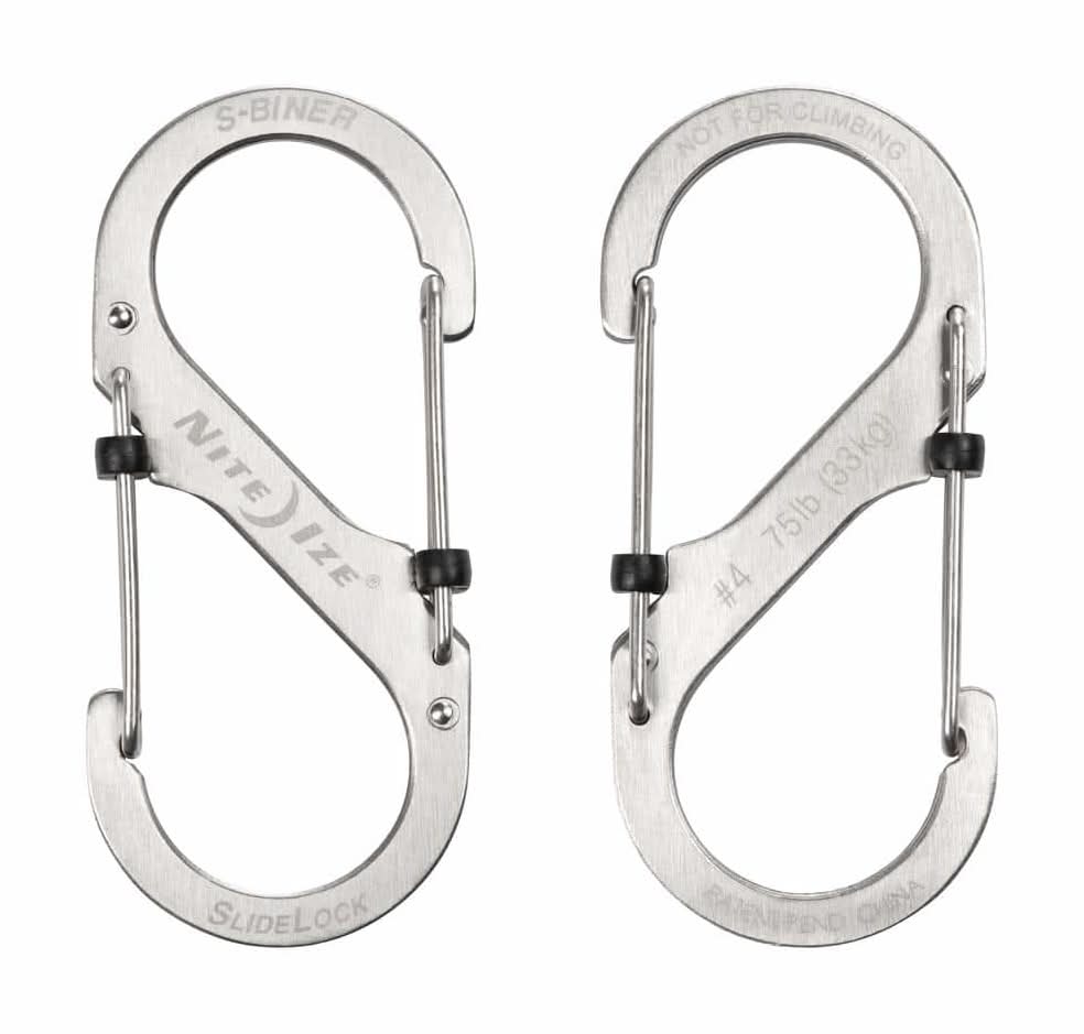 Nite Ize Slide Lock Pet S-Biner - Stainless