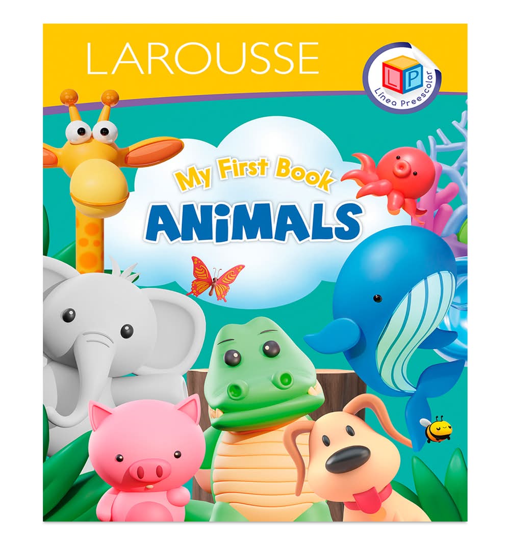 LIBRO MY FIRST BOOK ANIMALS 32P