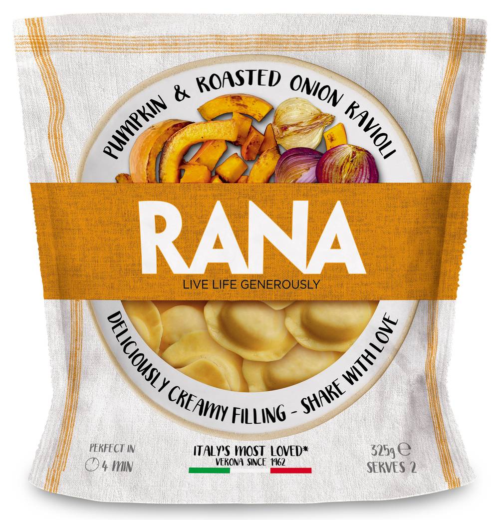Rana Pumpkin & Roasted Onion Ravioli Pasta (325g)