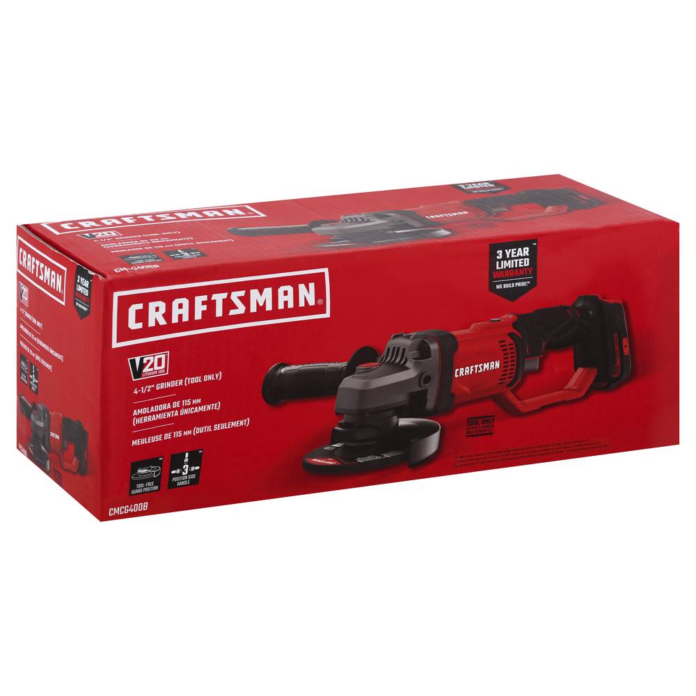 Craftsman 4.5 Inch Grinder