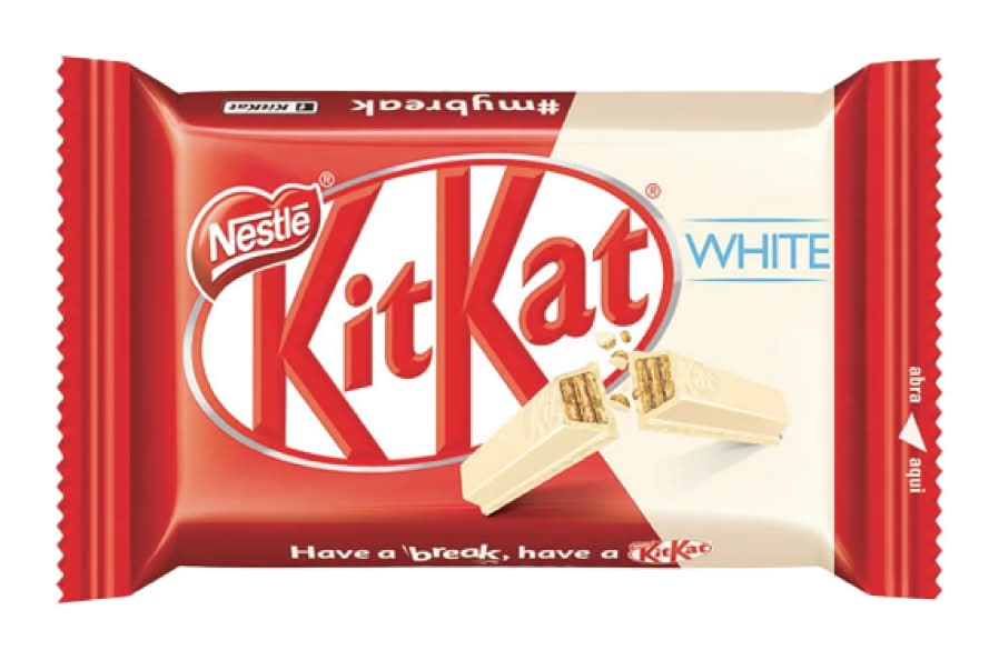 Nestlé · Kitkat oblea cubierta de chocolate blanco (41,5 g)