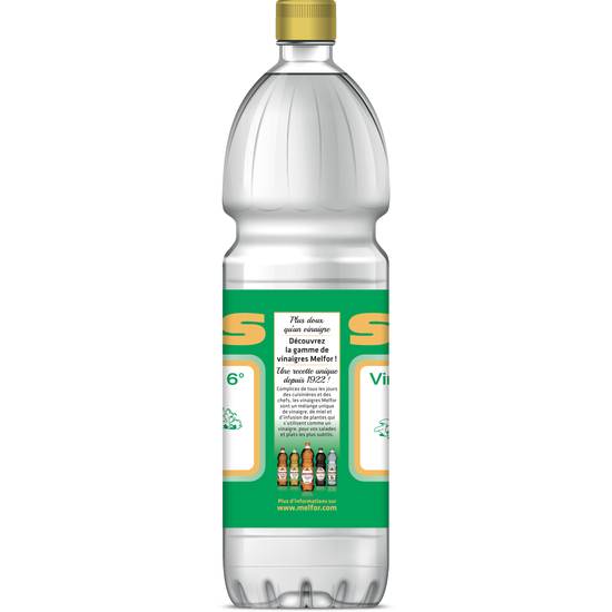 Saas - Vinaigre d'alcool blanc (1 L)