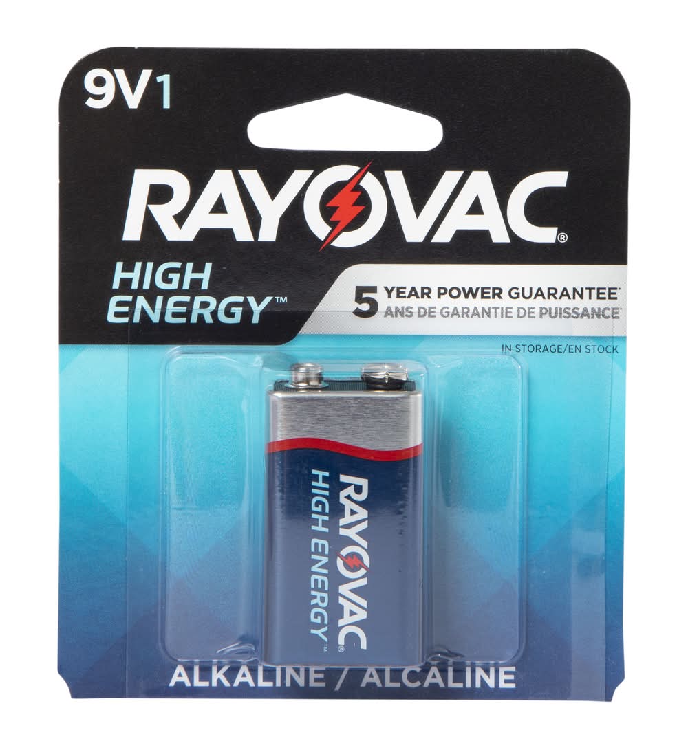 Rayovac® High Energy® 9V Battery