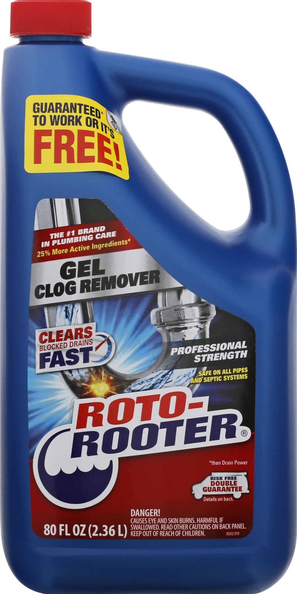 Roto-Rooter Strength Gel Clog Remover (80 fl oz)