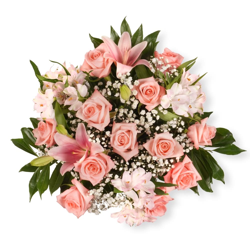 Bouquet With Pink Rose