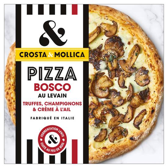 Crosta & Mollica - Pizza au levain surgelée et précuite au feu de bois