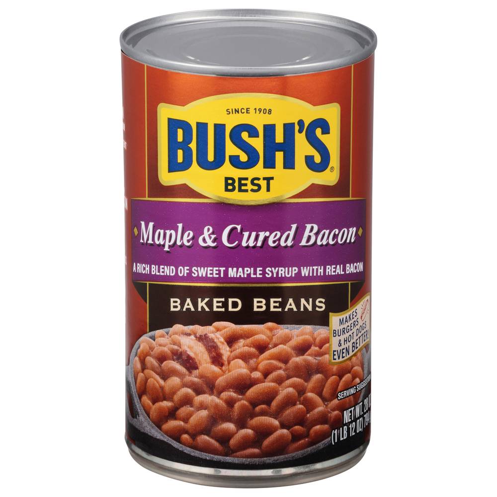 Bush's Maple & Cured Bacon Baked Beans (28 oz)