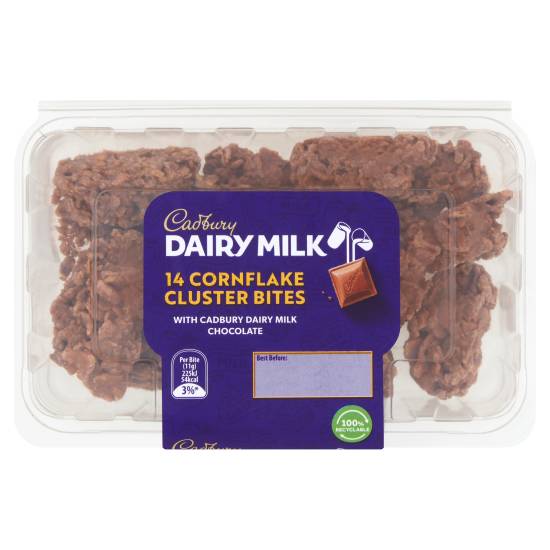 Cadbury Dairy Milk Cluster Cornflake Bites (14 ct)