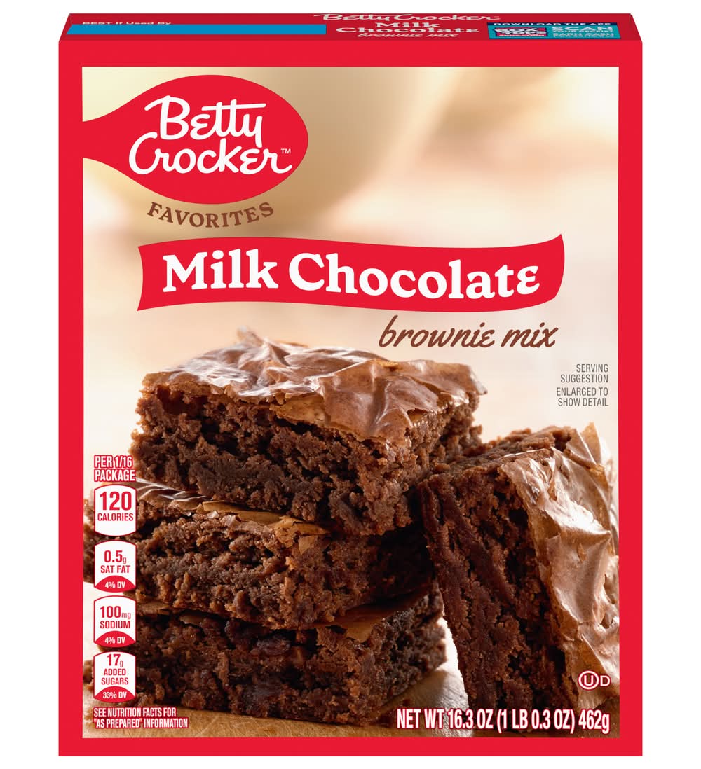 Betty Crocker Favorites Brownie Mix, Milk Chocolate (16.3 oz)