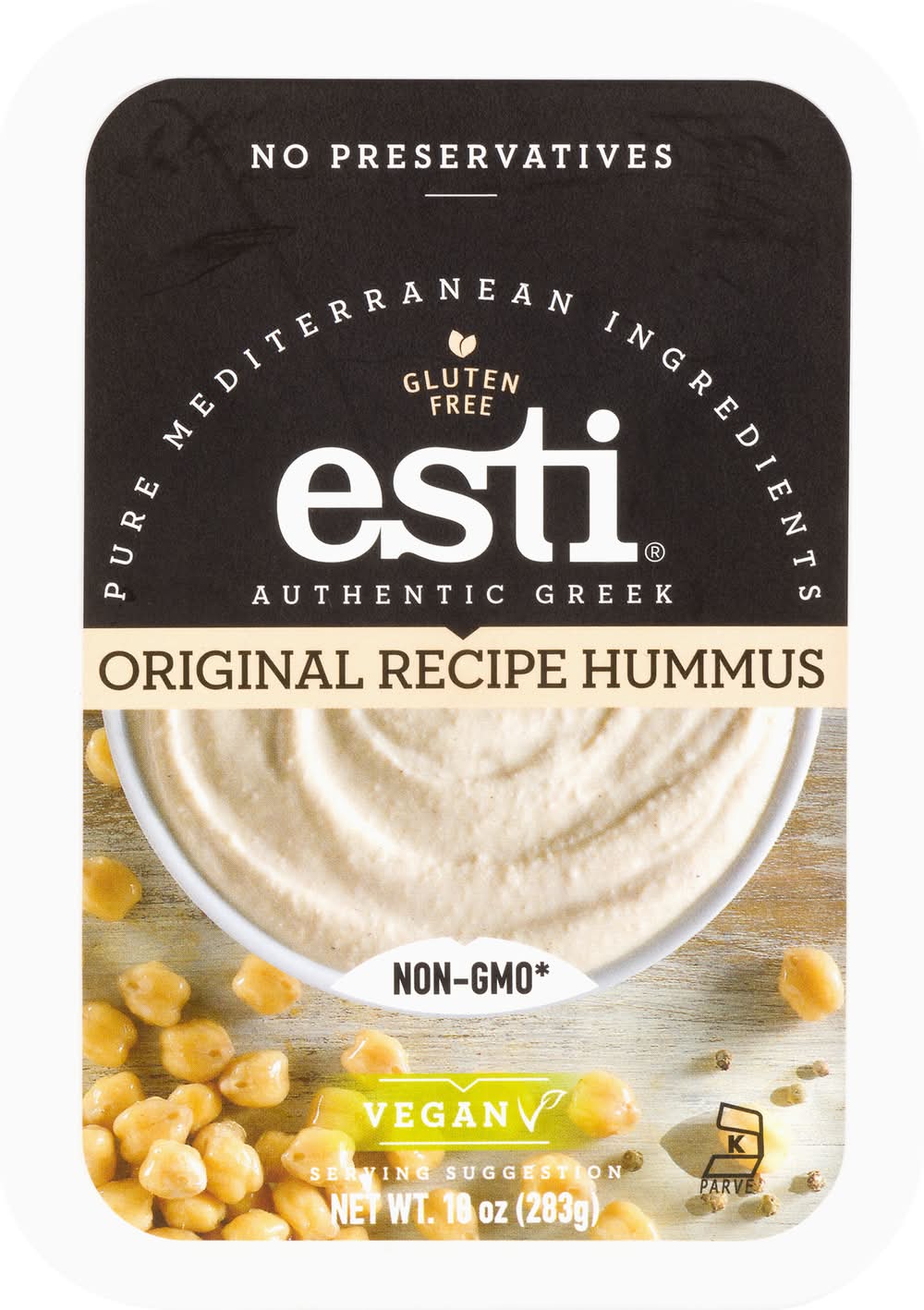 Esti Authentic Greek Original Recipe Hummus (10 oz)