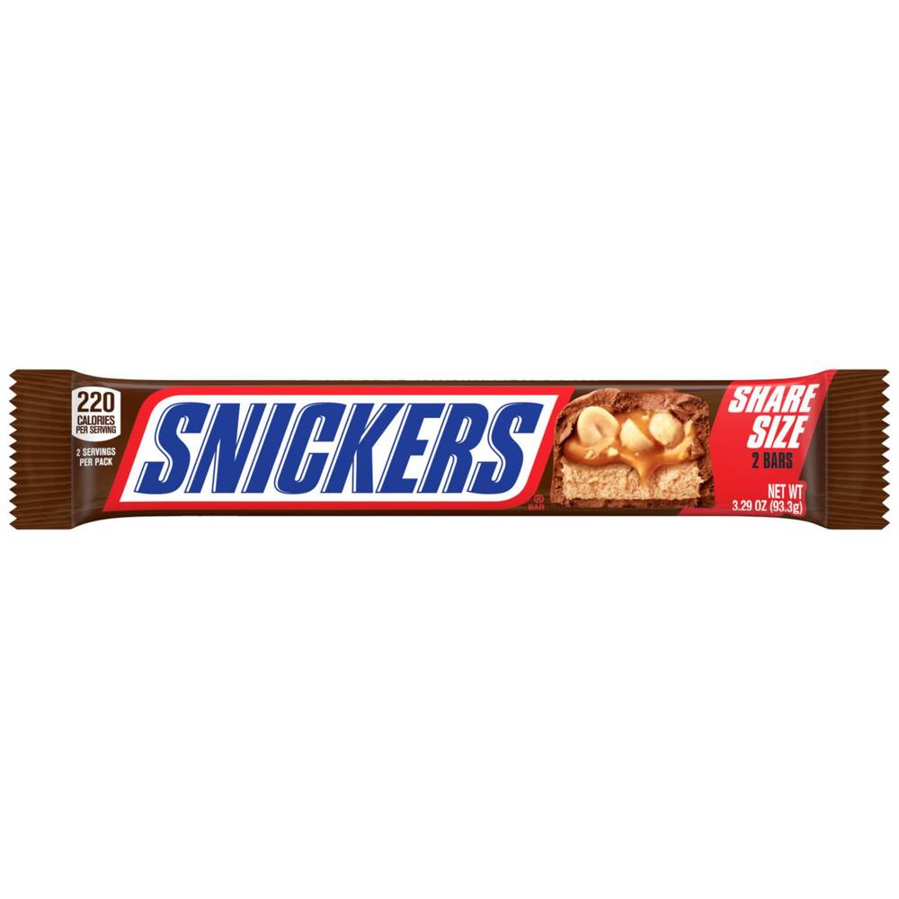 Snickers. Nfl Football Milk Chocolate Candy Bars, Share Size, 3.29 Oz