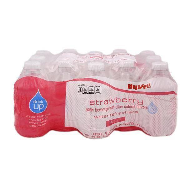 Hy-Vee Strawberry Flavored Water 15 Pack