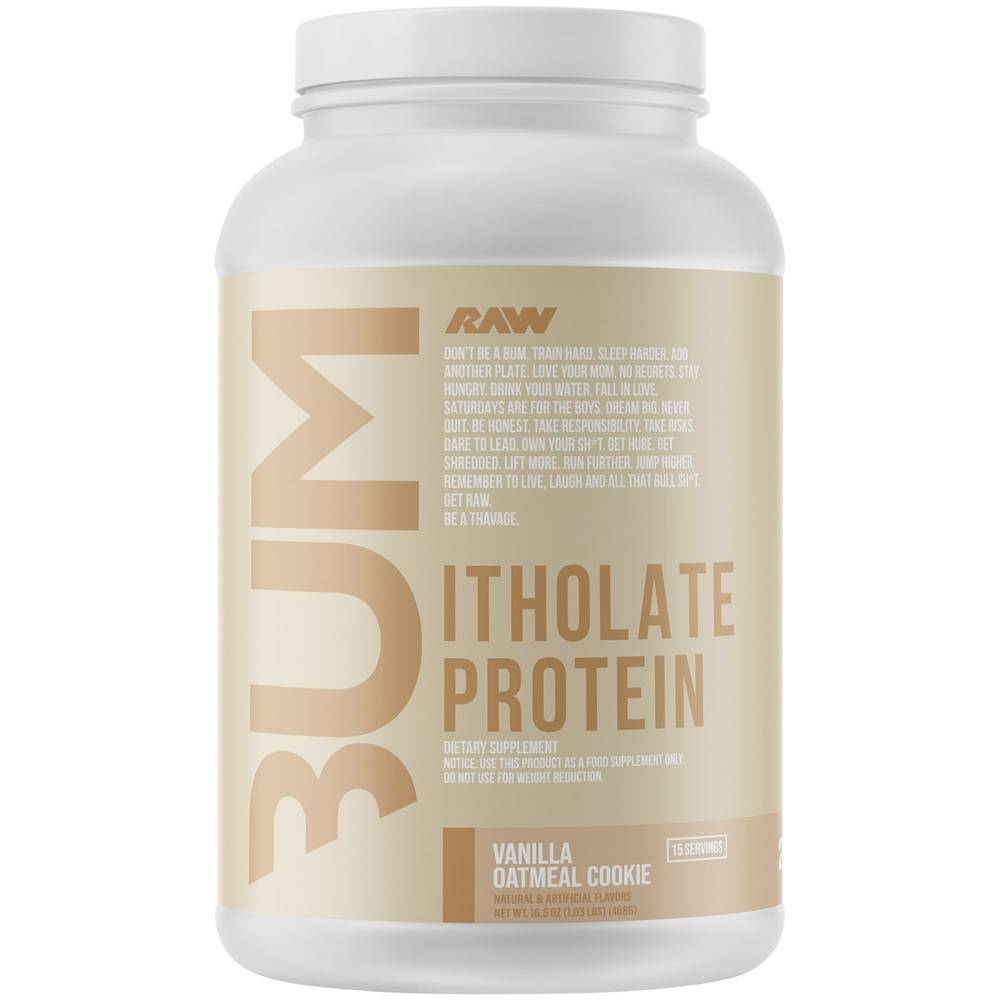 RAW Itholate Protein Cookie, Vanilla Oatmeal (16.5 oz)