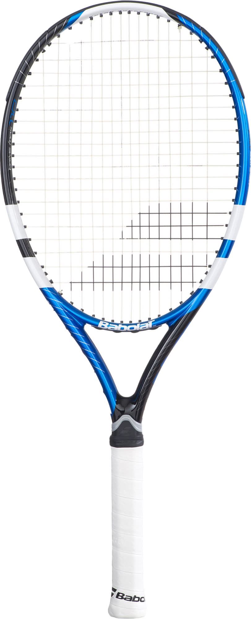 Babolat Drive Max 110 Tennis Racquet (Black/Blue, Oversize)